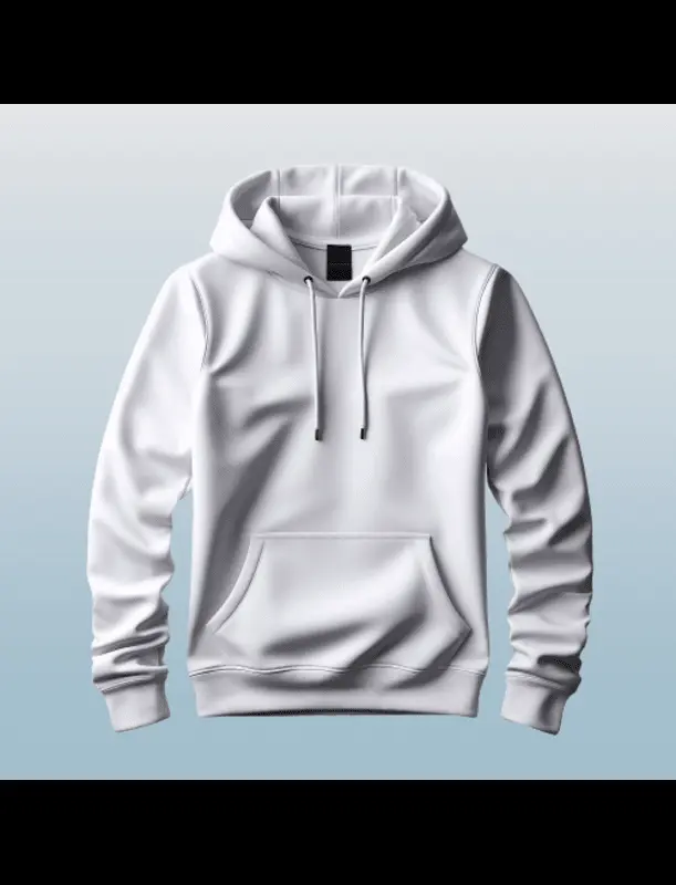White Oversized Hoodie